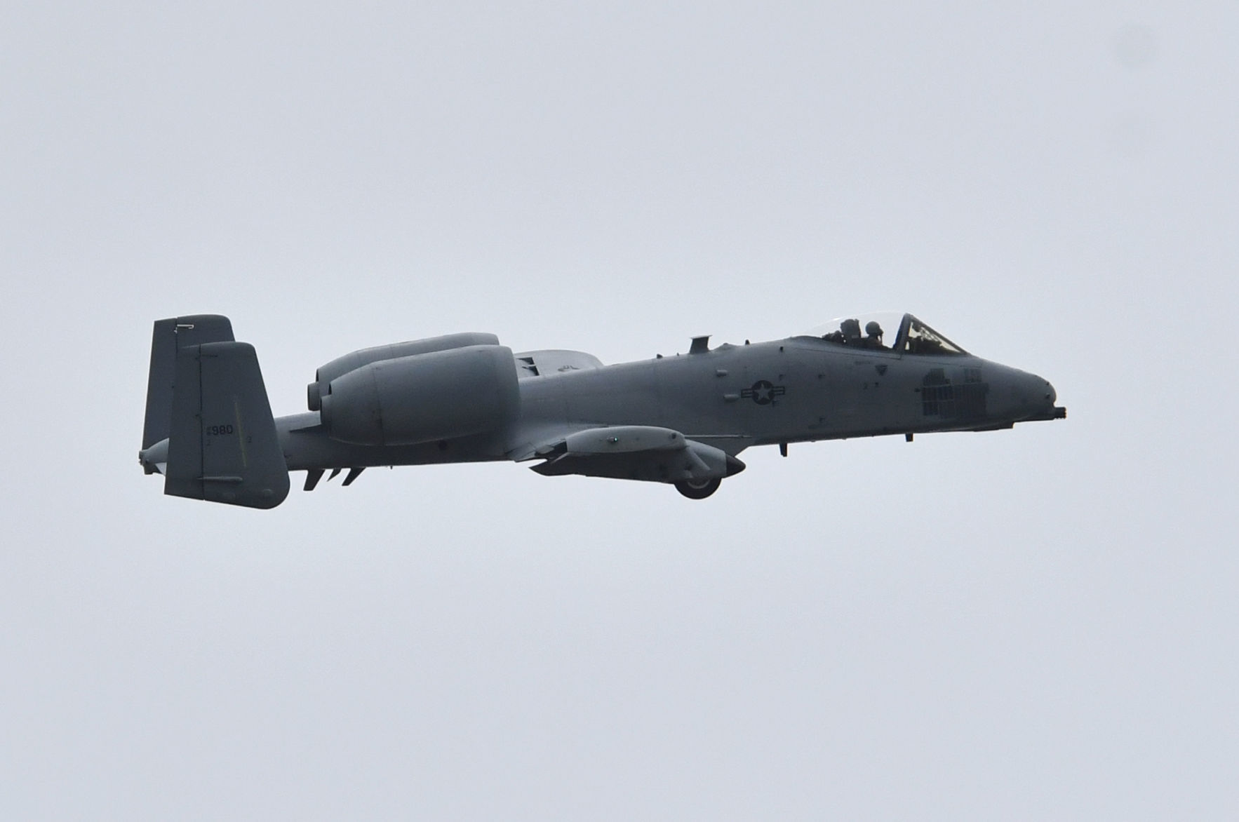 Practice day for the Quad City Air Show
